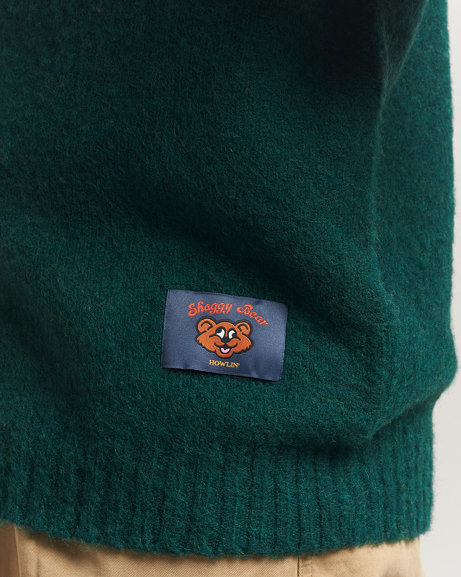 Men | Sweaters & Knitwear | Howlin' | Shaggy Bear Cardigan Forest