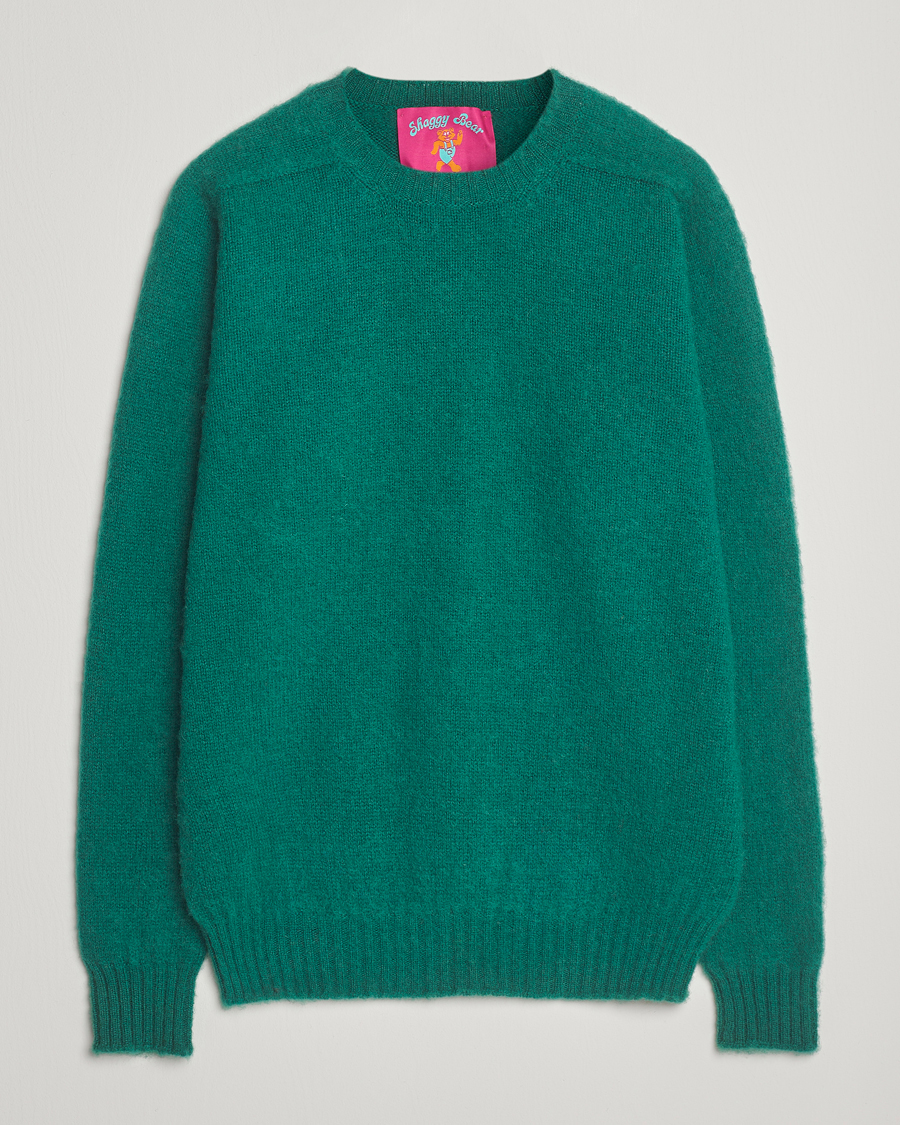 Men | Sweaters & Knitwear | Howlin' | Shaggy Bear Sweater Dusky Mint