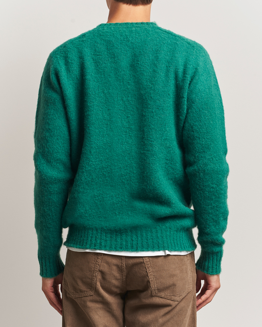 Men | Sweaters & Knitwear | Howlin' | Shaggy Bear Sweater Dusky Mint