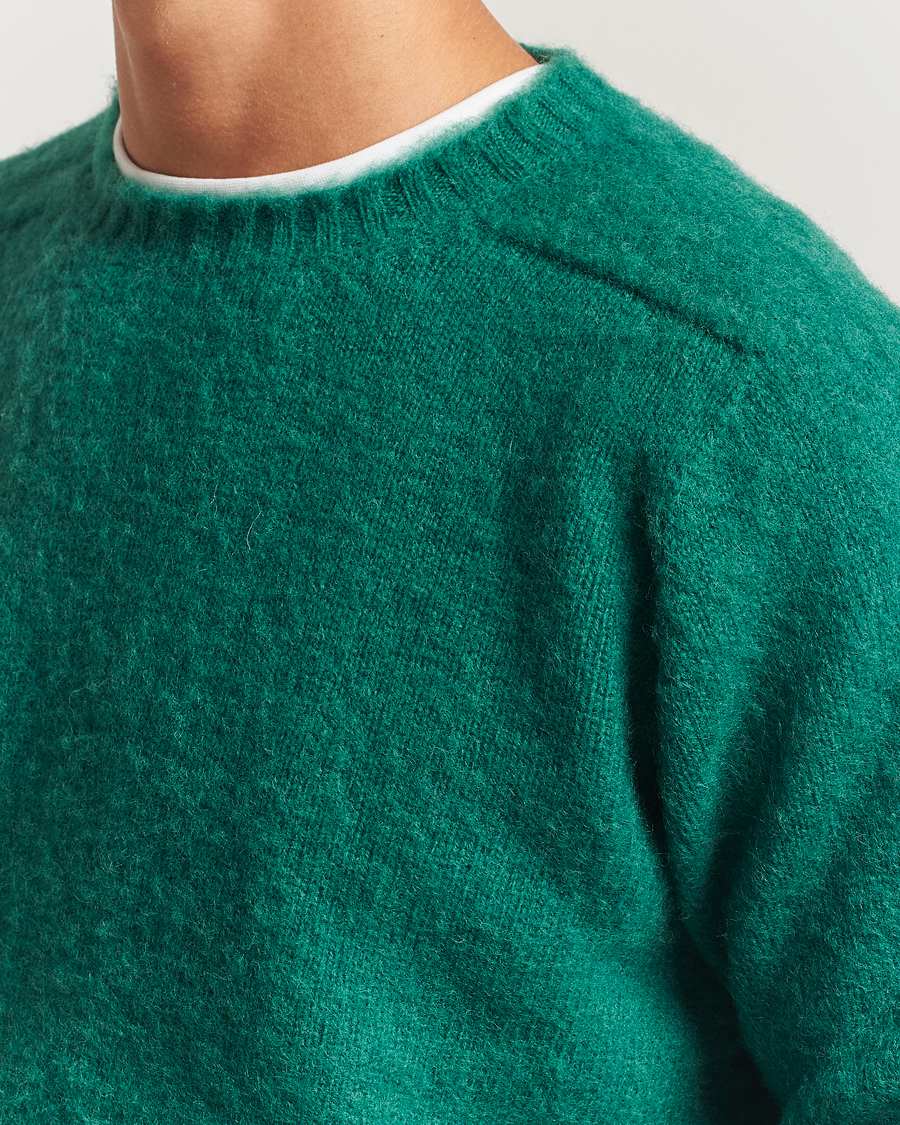 Men | Sweaters & Knitwear | Howlin' | Shaggy Bear Sweater Dusky Mint