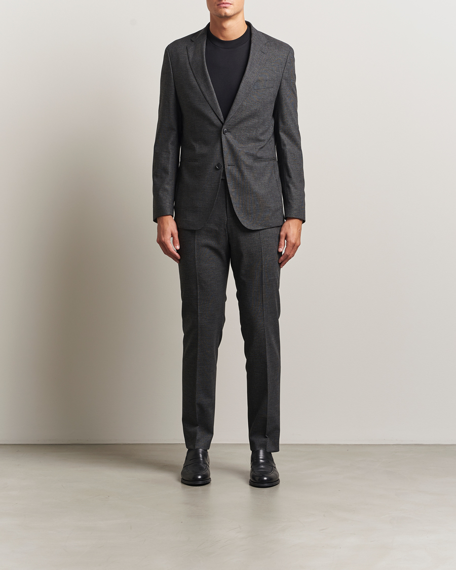 Men | Suits | BOSS BLACK | Huge Wool Suit Medium Grey