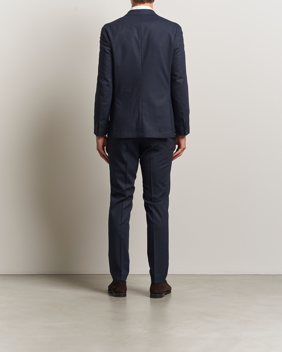 Men | Suits | BOSS BLACK | Huge Wool Suit Dark Blue