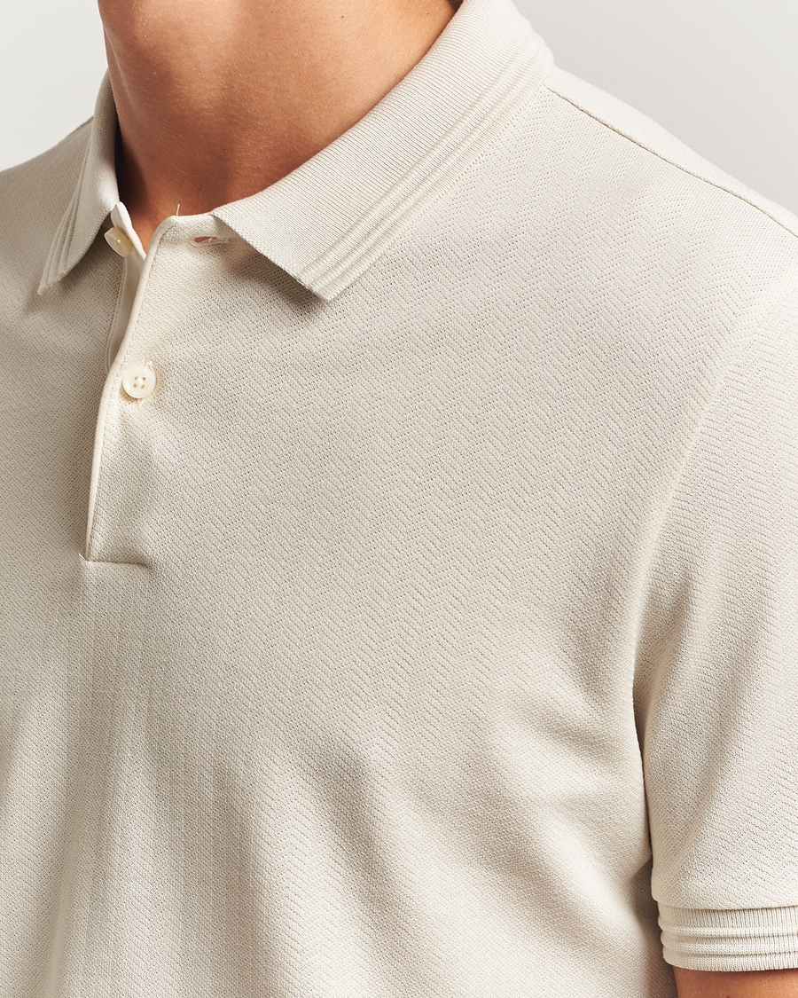 Men | Polo Shirts | BOSS BLACK | Parlay Structured Polo Open White