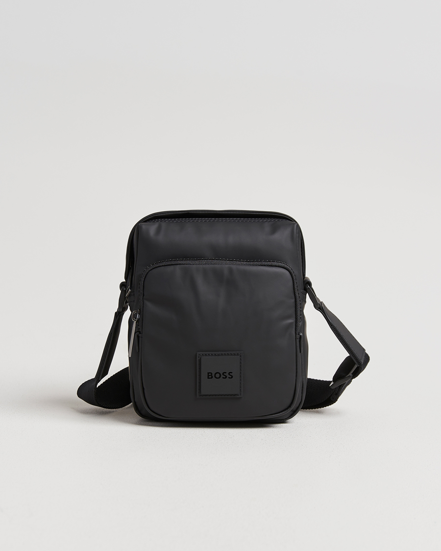 Men | Bags | BOSS BLACK | Oryo Pouch Zip Bag Black