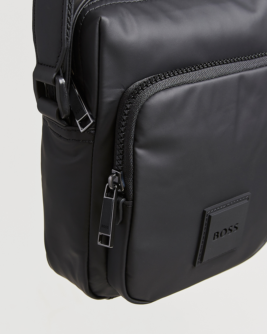 Men | Bags | BOSS BLACK | Oryo Pouch Zip Bag Black