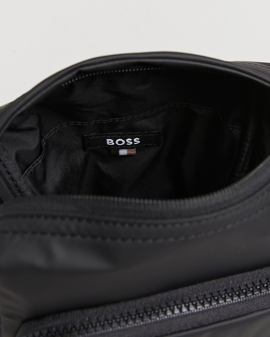 Men | Bags | BOSS BLACK | Oryo Pouch Zip Bag Black