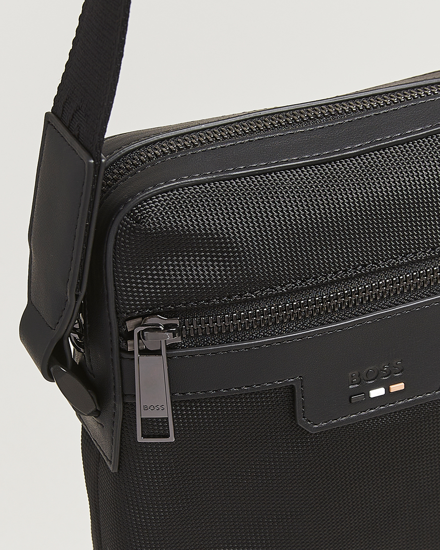 Men | Bags | BOSS BLACK | Ray Pouch Zip Bag Black