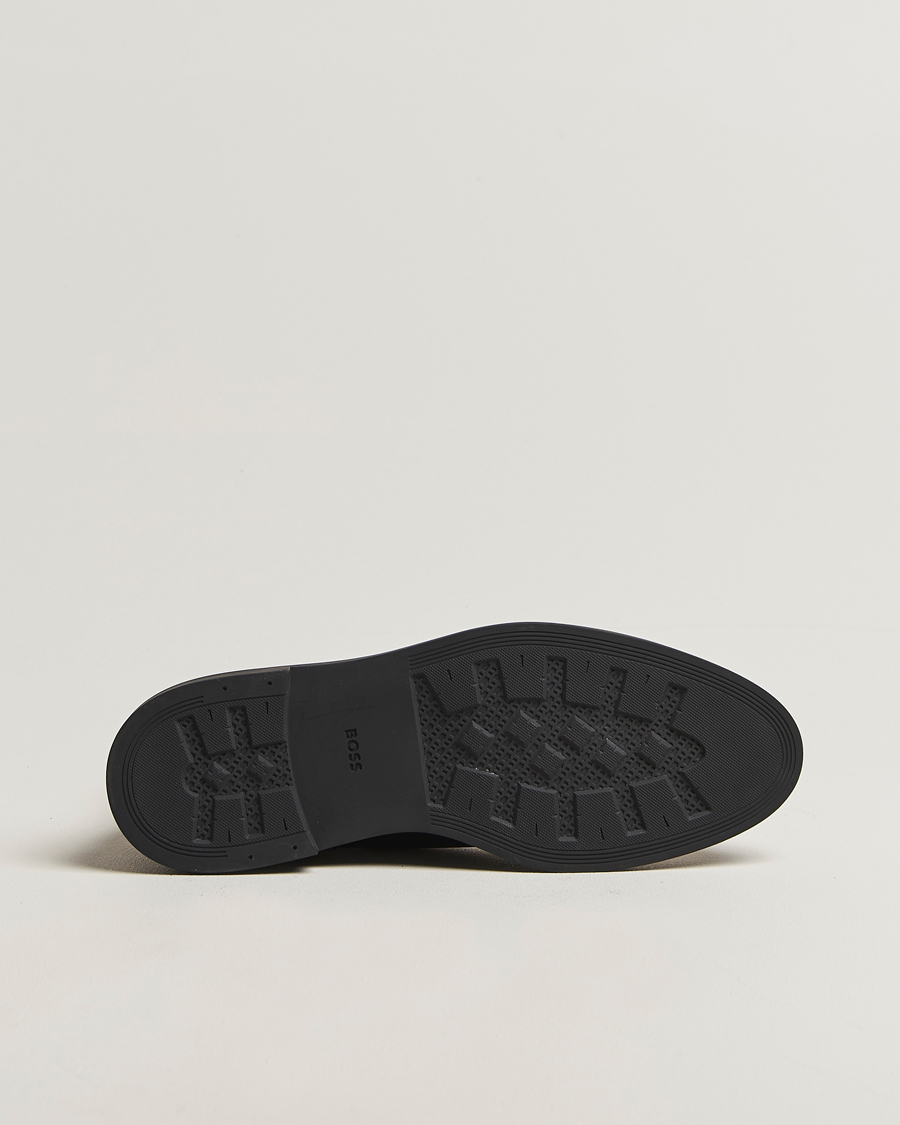 Men | Boots | BOSS BLACK | Calev Leather Chelsea Boot Black