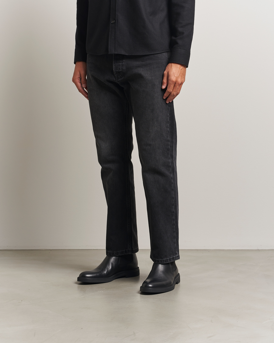 Men | Boots | BOSS BLACK | Calev Leather Chelsea Boot Black