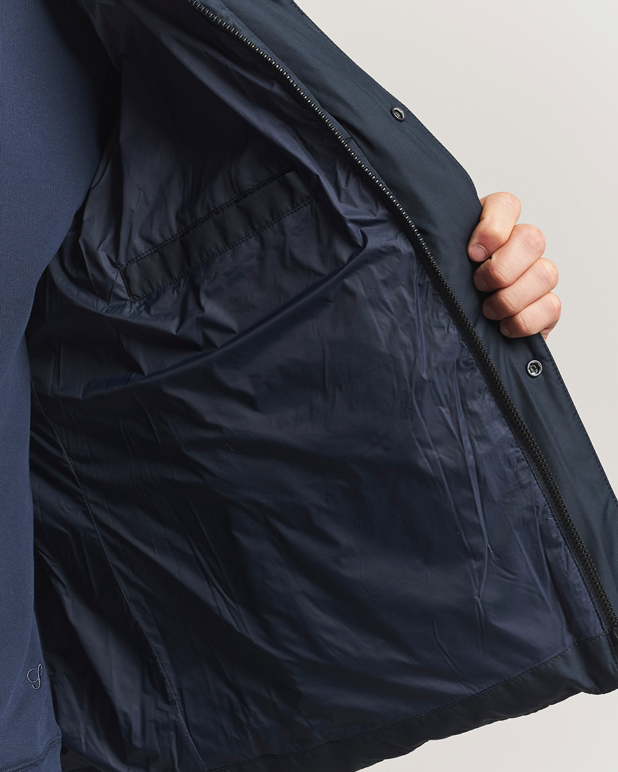 Men | Coats & Jackets | BOSS ORANGE | Omaris Down Hooded Jacket Dark Blue