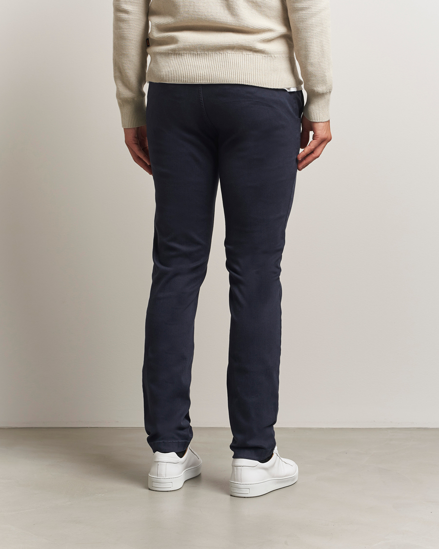 Men | Trousers | BOSS ORANGE | Cotton Chino Dark Blue