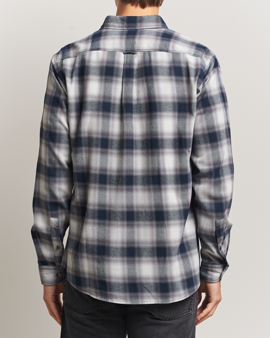 Men | Shirts | BOSS ORANGE | Rickert Brushed Cotton Checked Shirt Open Grey