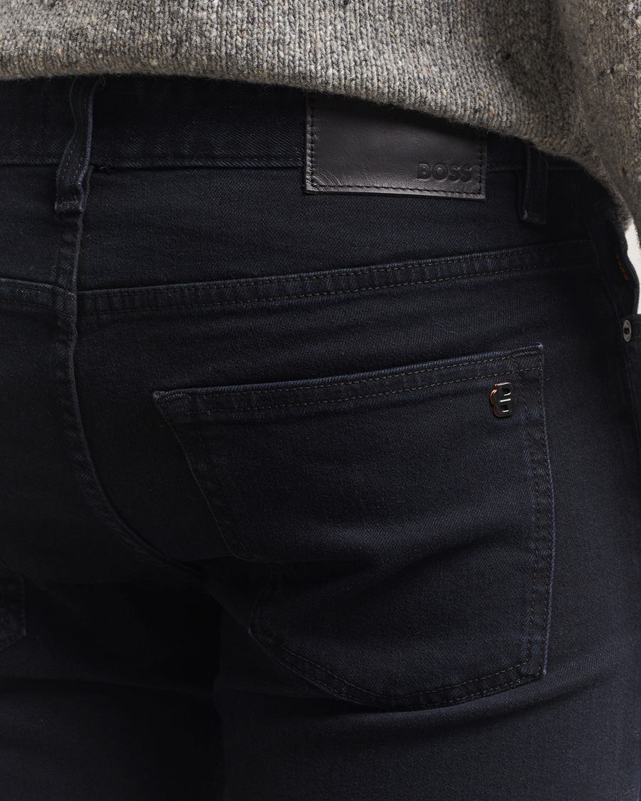 Men | Trousers | BOSS ORANGE | Delaware Slim Fit Jeans Dark Blue