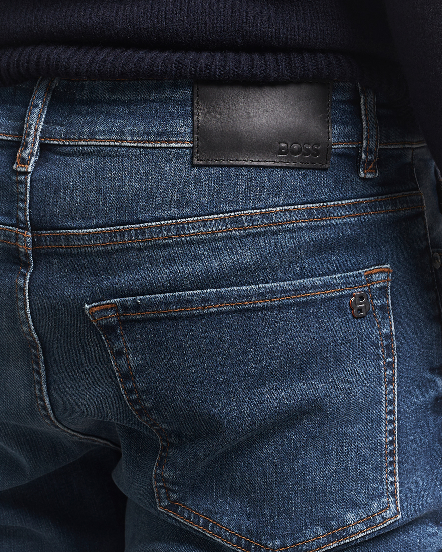 Men | Jeans | BOSS ORANGE | Re.Maine Regular Fit Jeans Dark Blue