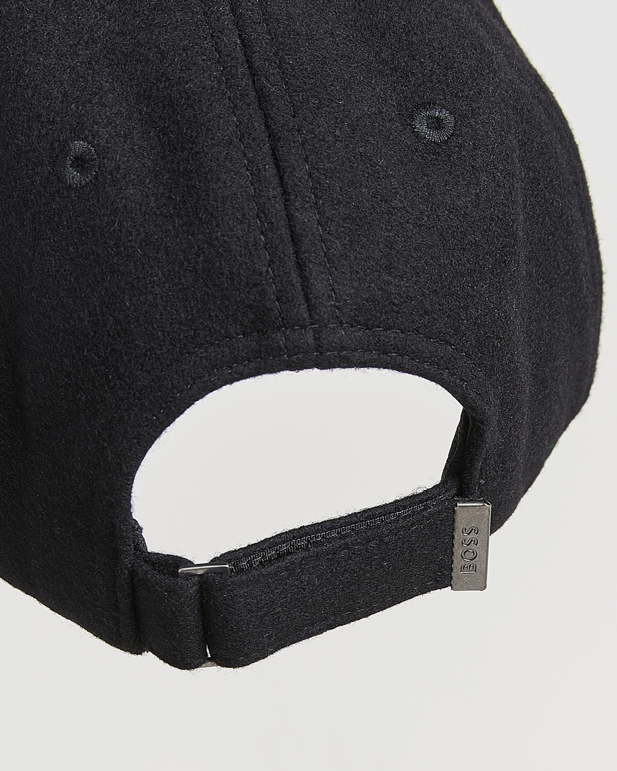 Men | Hats & Caps | BOSS ORANGE | Derrel Wool Cap Black
