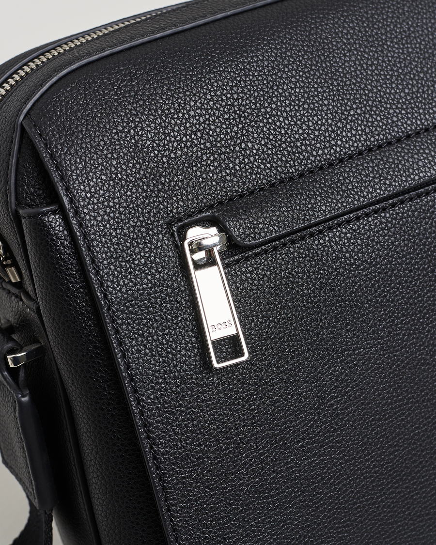 Men | Bags | BOSS BLACK | Ray Flap Messenger Bag Black