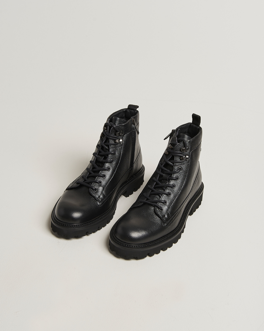Men | Boots | BOSS BLACK | Julyo Leather Boot Black