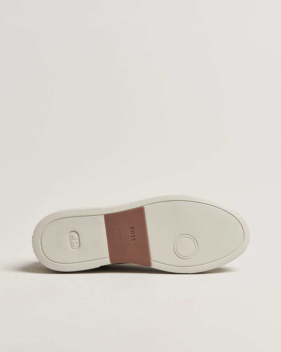 Men | Sneakers | BOSS CAMEL | Gary Nubuck Sneaker Dark Brown
