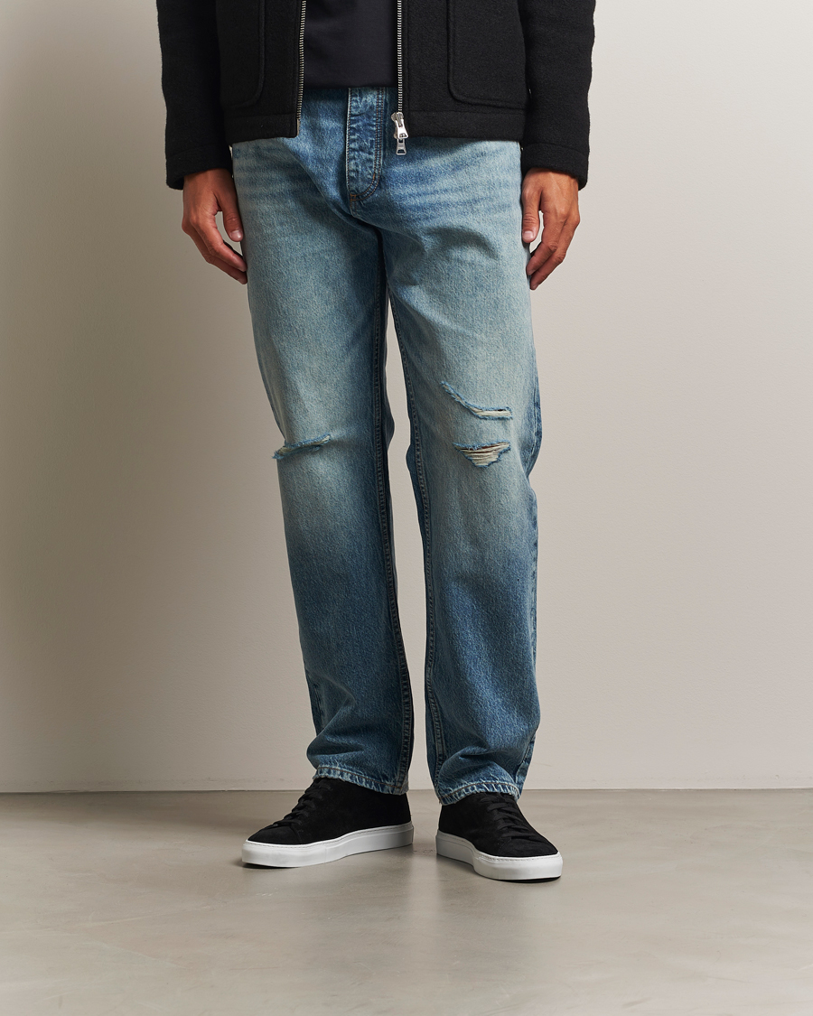 Men | Jeans | HUGO | Jonah Straight Fit Jeans Medium Blue