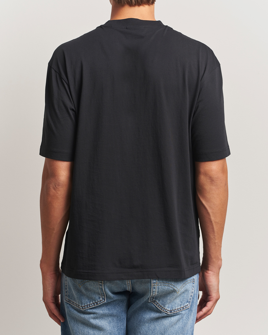 Men | T-Shirts | HUGO | Nedirix Logo T-Shirt Black