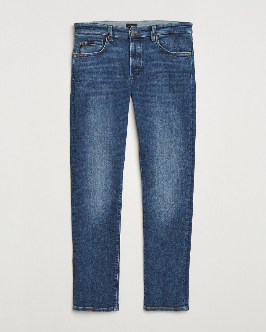 Men | Jeans | BOSS CAMEL | Karoo Slim Fit Jeans Navy