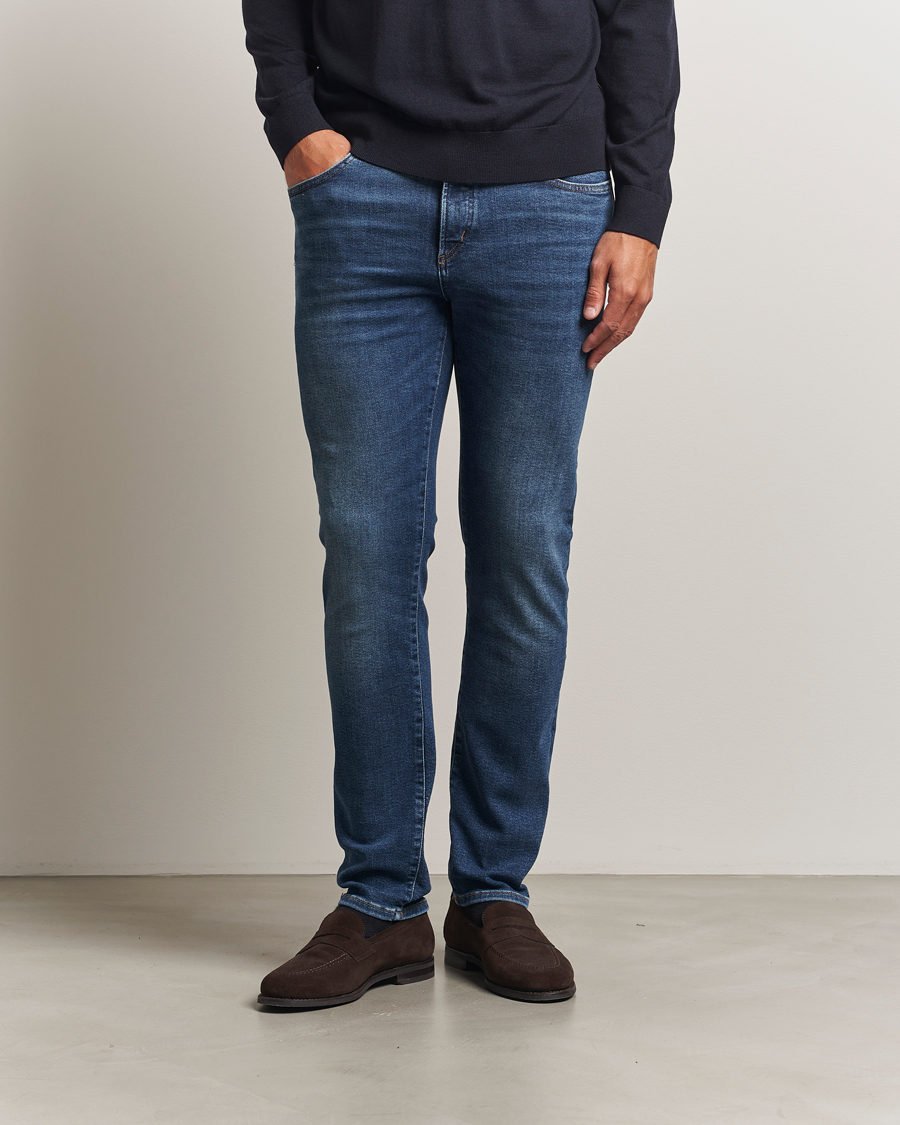 Men | Jeans | BOSS CAMEL | Karoo Slim Fit Jeans Navy