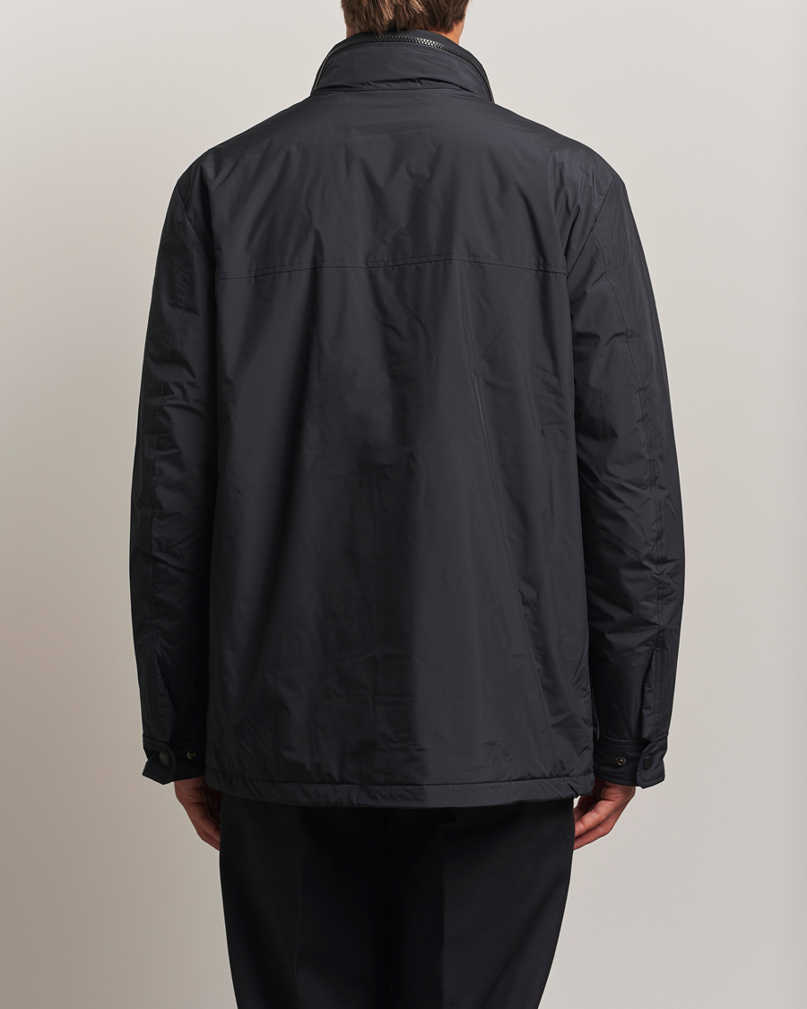 Men | Coats & Jackets | J.Lindeberg | Aiden 2L Padded Field Jacket Black