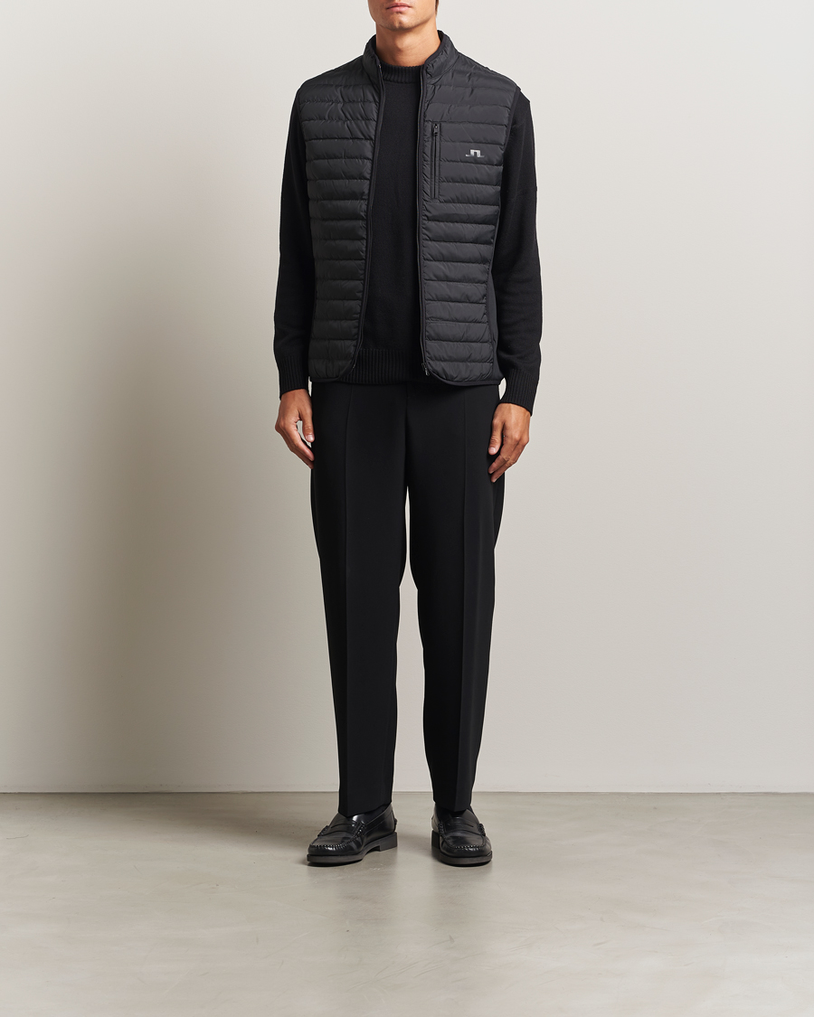 Men | Coats & Jackets | J.Lindeberg | Pace Down Liner Vest Black
