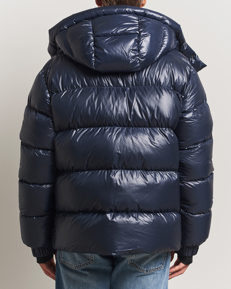 Men | Coats & Jackets | J.Lindeberg | Creek Down Hooded Jacket Navy
