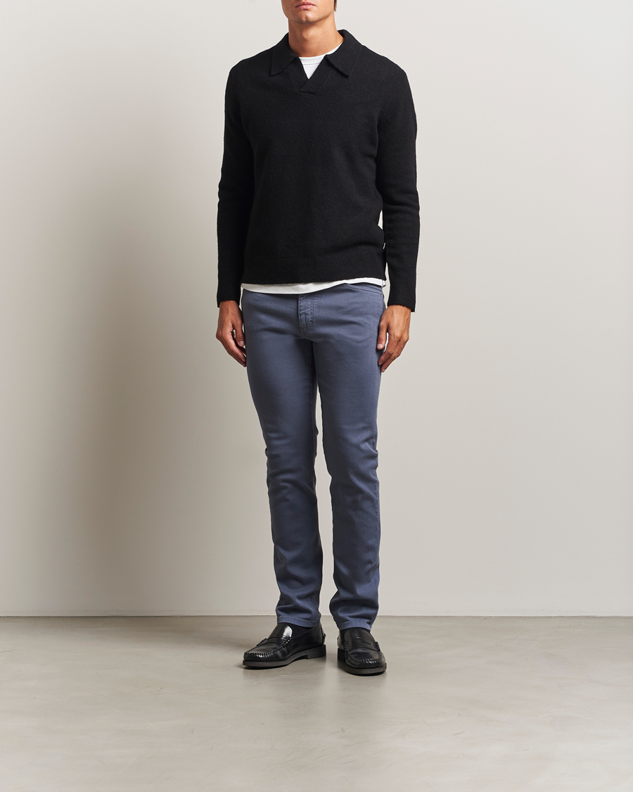 Men | Jeans | J.Lindeberg | Jax Left Hand Twill Jeans Vintage Indigo