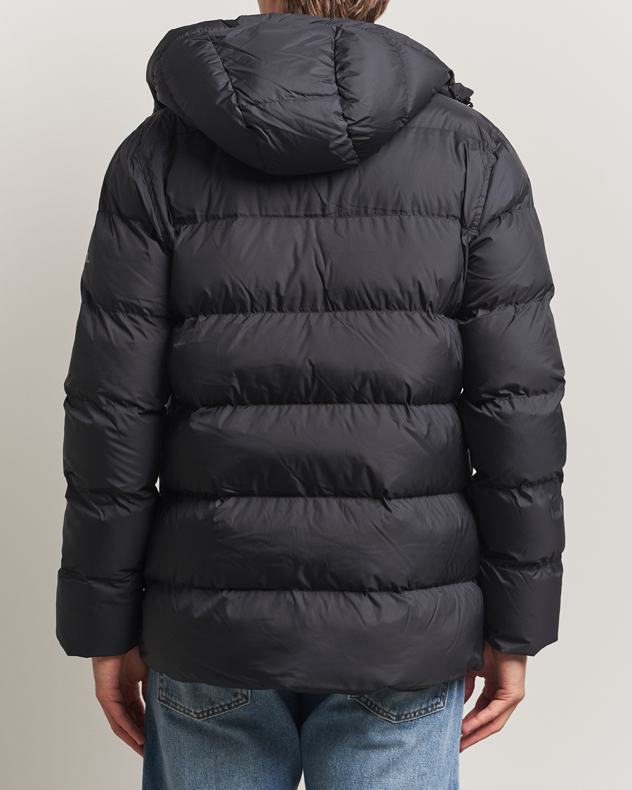 Men | Coats & Jackets | J.Lindeberg | Padded Hooded Jacket Black