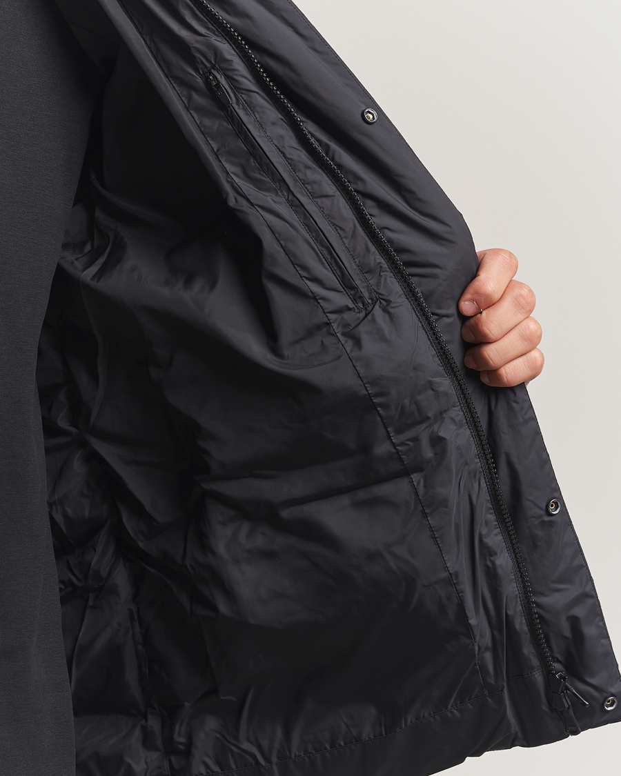 Men | Coats & Jackets | J.Lindeberg | Padded Hooded Jacket Black