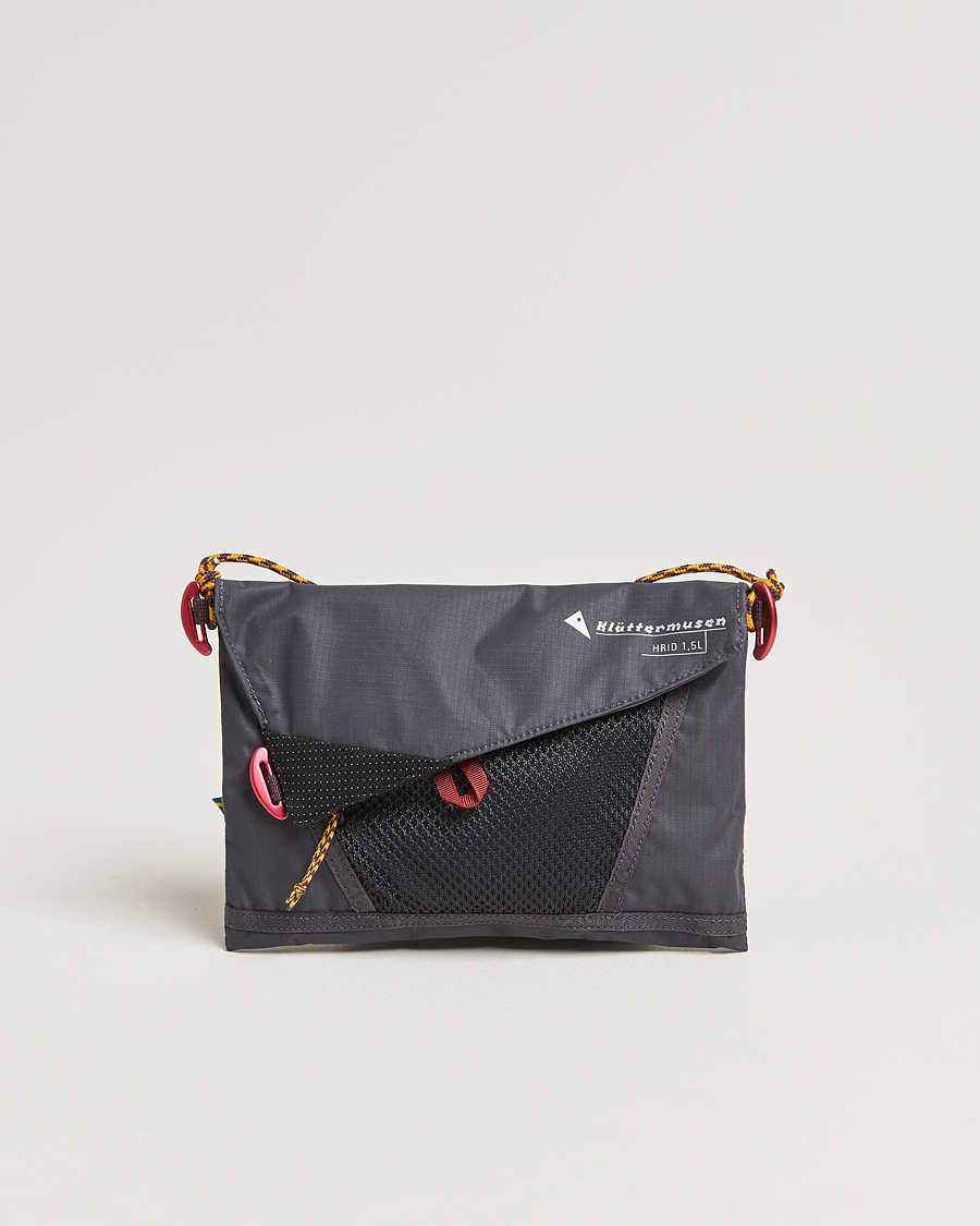 Men | Bags | Klättermusen | Hrid WP 1,5L Accessory Bag Raven
