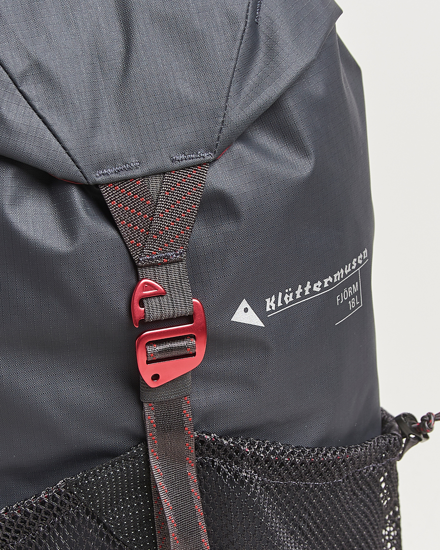 Men | Bags | Klättermusen | Fjörm Backpack 18L Raven