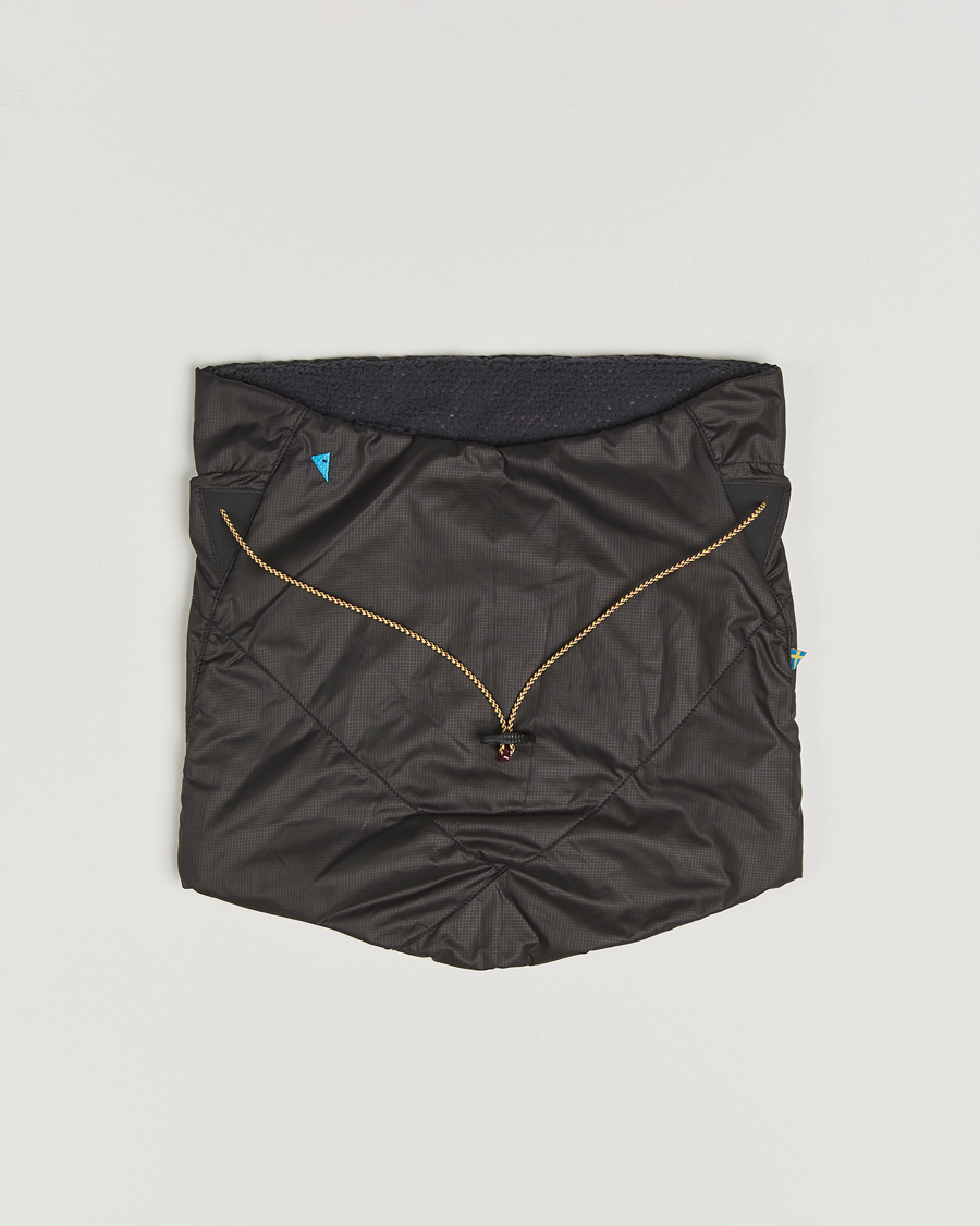 Men | Scarves | Klättermusen | Viglaf Neck Gaiter Black