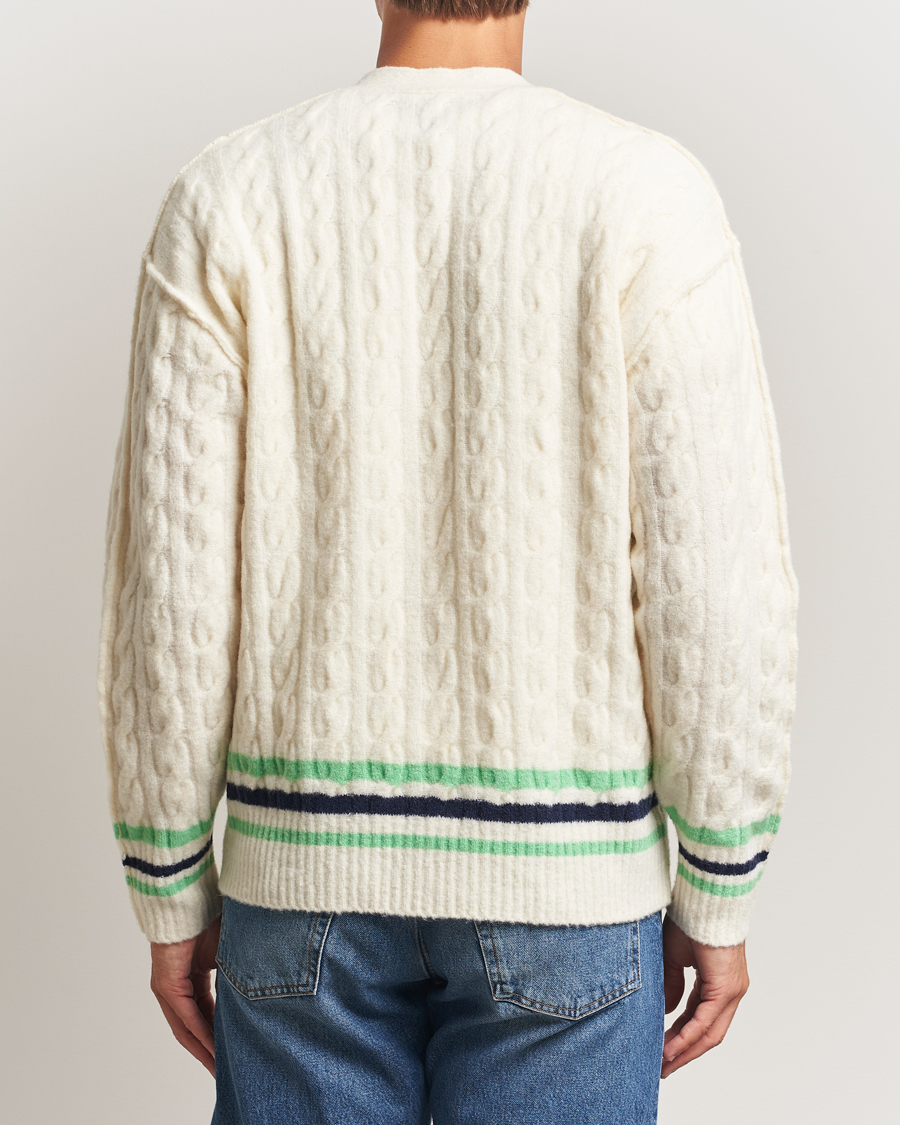 Men | Sweaters & Knitwear | Lacoste | Fuzzy Wool Tennis Cardigan Lapland