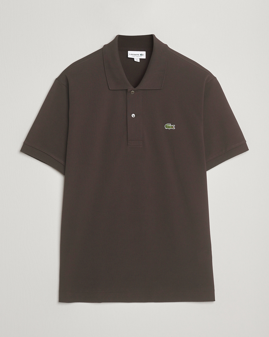Men | Polo Shirts | Lacoste | Original Polo Piké Porto Brown