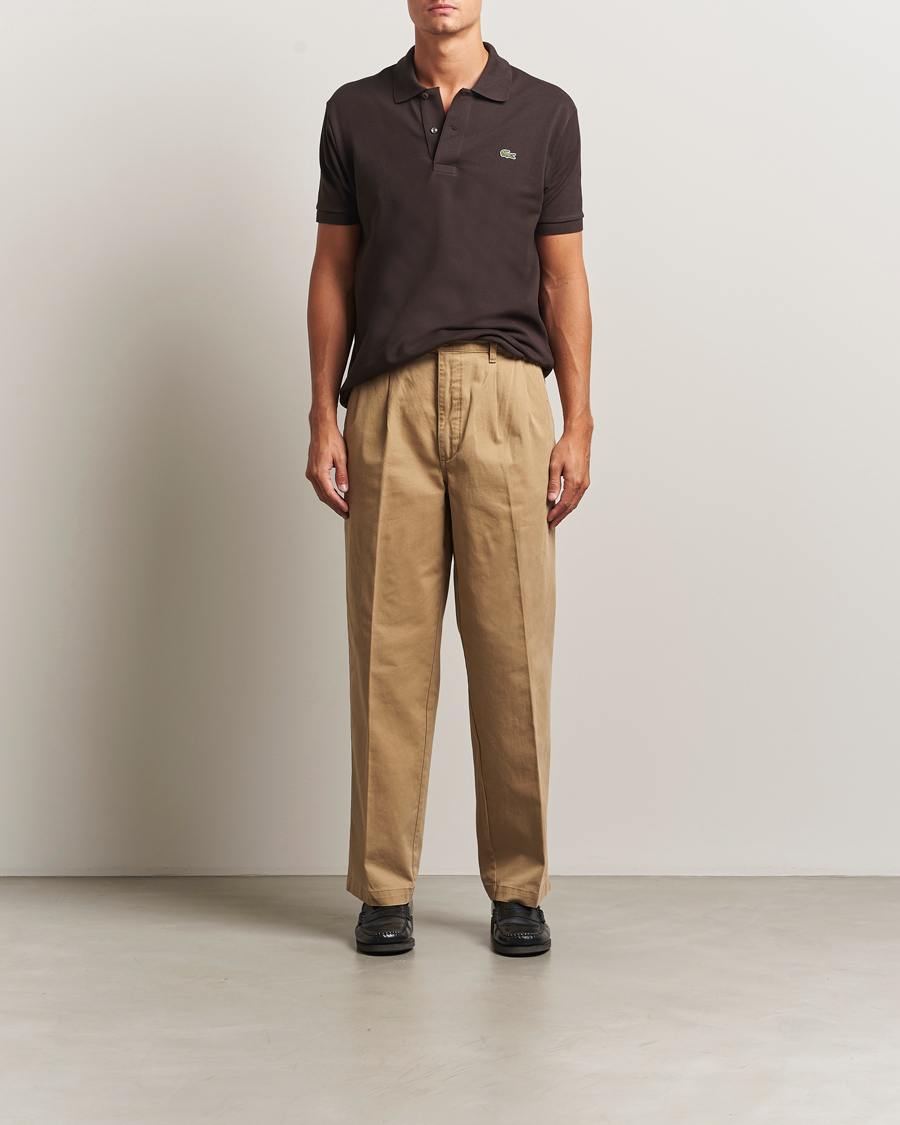 Men | Polo Shirts | Lacoste | Original Polo Piké Porto Brown