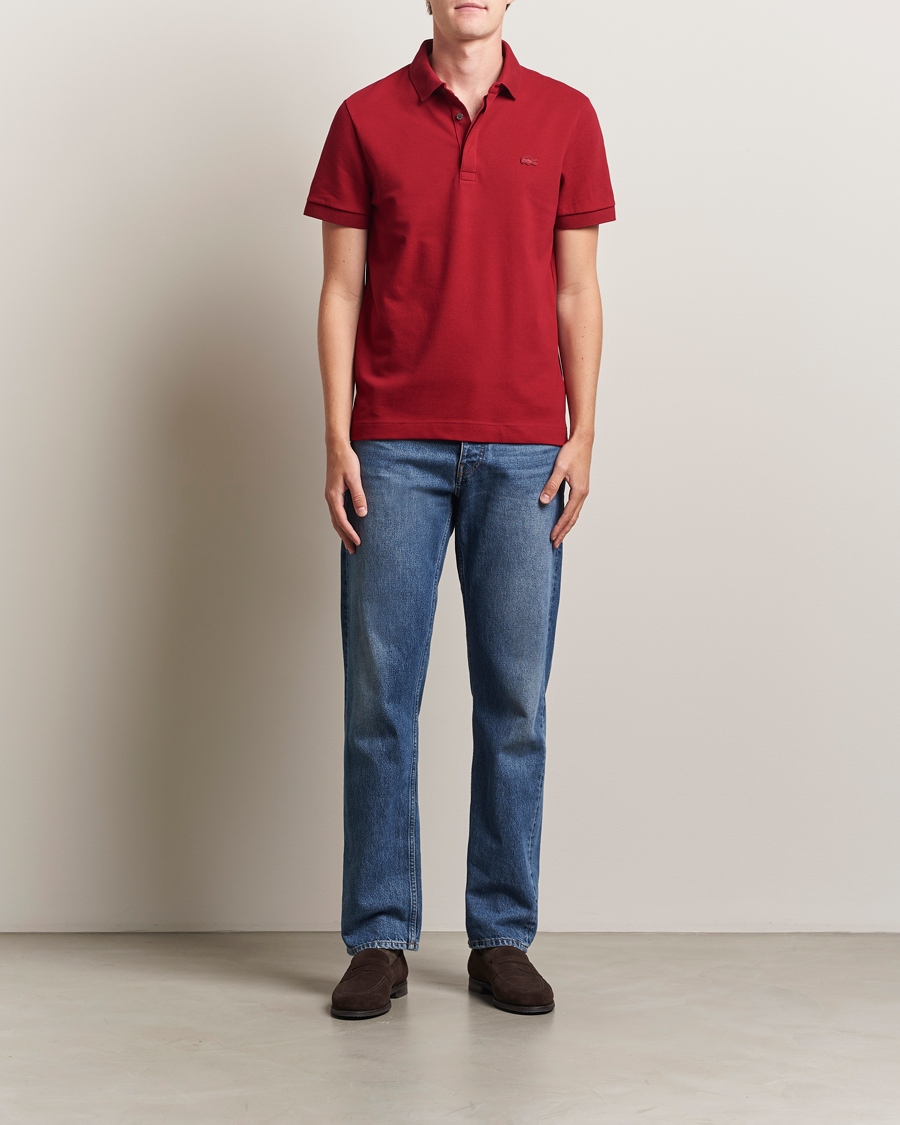 Men | Polo Shirts | Lacoste | Paris Polo Piké Bordeaux