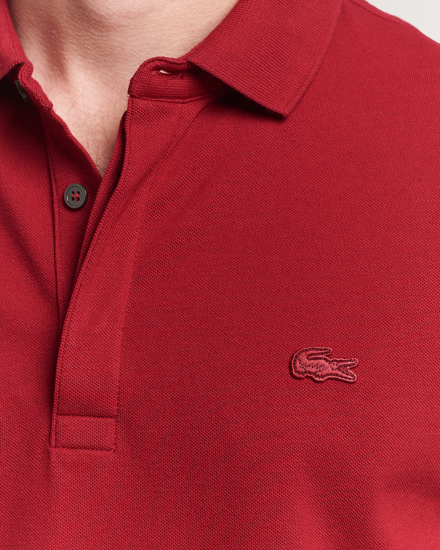 Men | Polo Shirts | Lacoste | Paris Polo Piké Bordeaux
