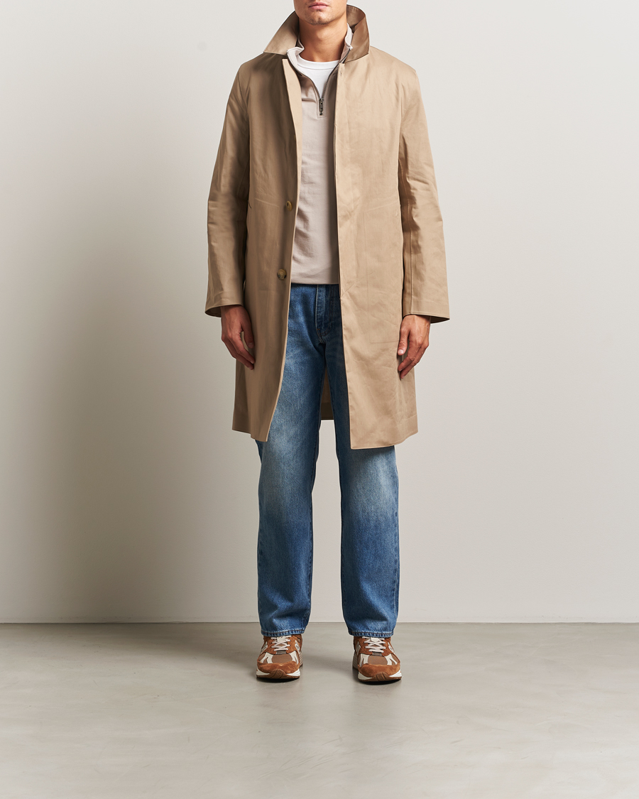 Men | Coats & Jackets | Mackintosh | Dunkeld Car Coat Fawn