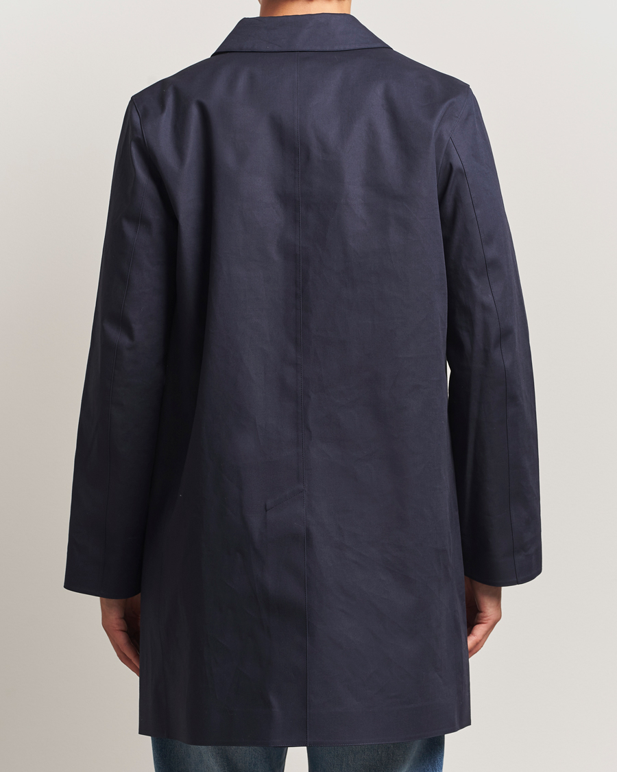 Men | Coats & Jackets | Mackintosh | Dunoon Car Coat Navy