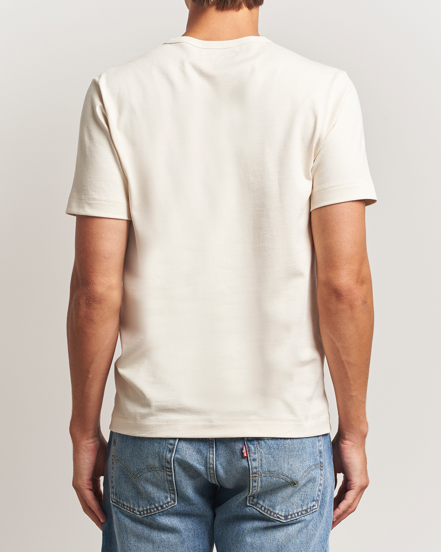 Men | T-Shirts | Merz b. Schwanen | Classic Fit Sturdy T-Shirt Nature