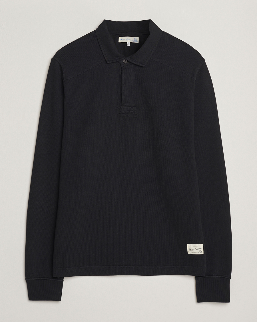トップス Belvet rugby shirt Black M The Rugby Shirt – T.M.Lewin