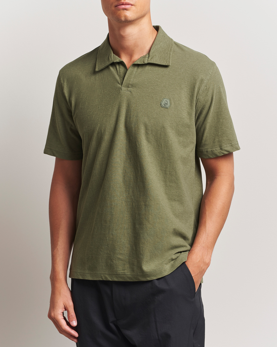 Men | Polo Shirts | Sail Racing | Tornado Polo Modern Green