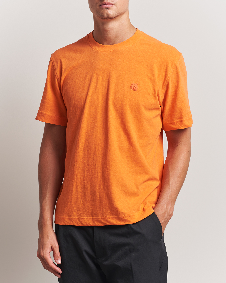 Men | T-Shirts | Sail Racing | Tornado Crew Neck T-Shirt Fire Orange