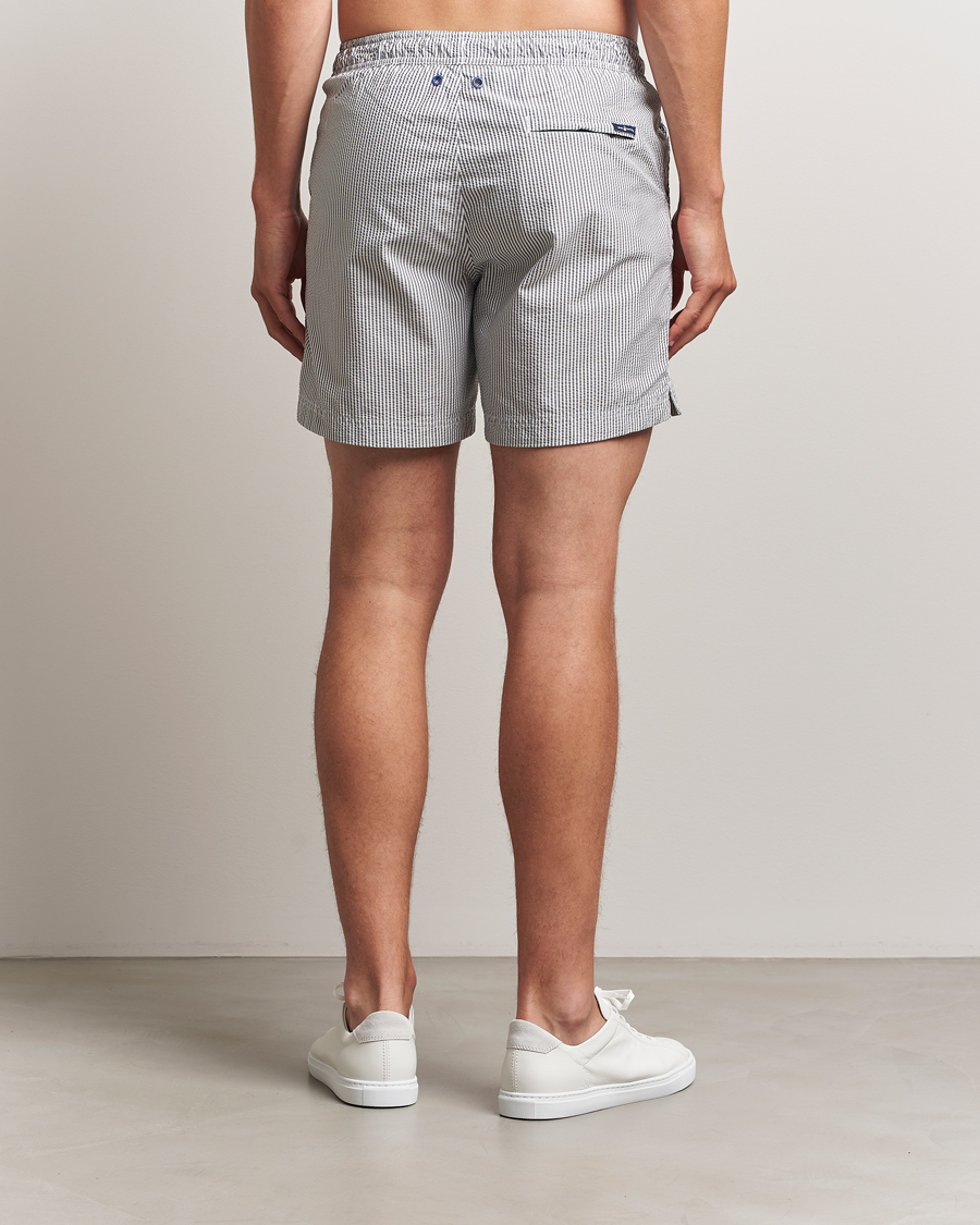 Men | Swimwear | Sail Racing | Tornado Striped Swimshorts Navy/White