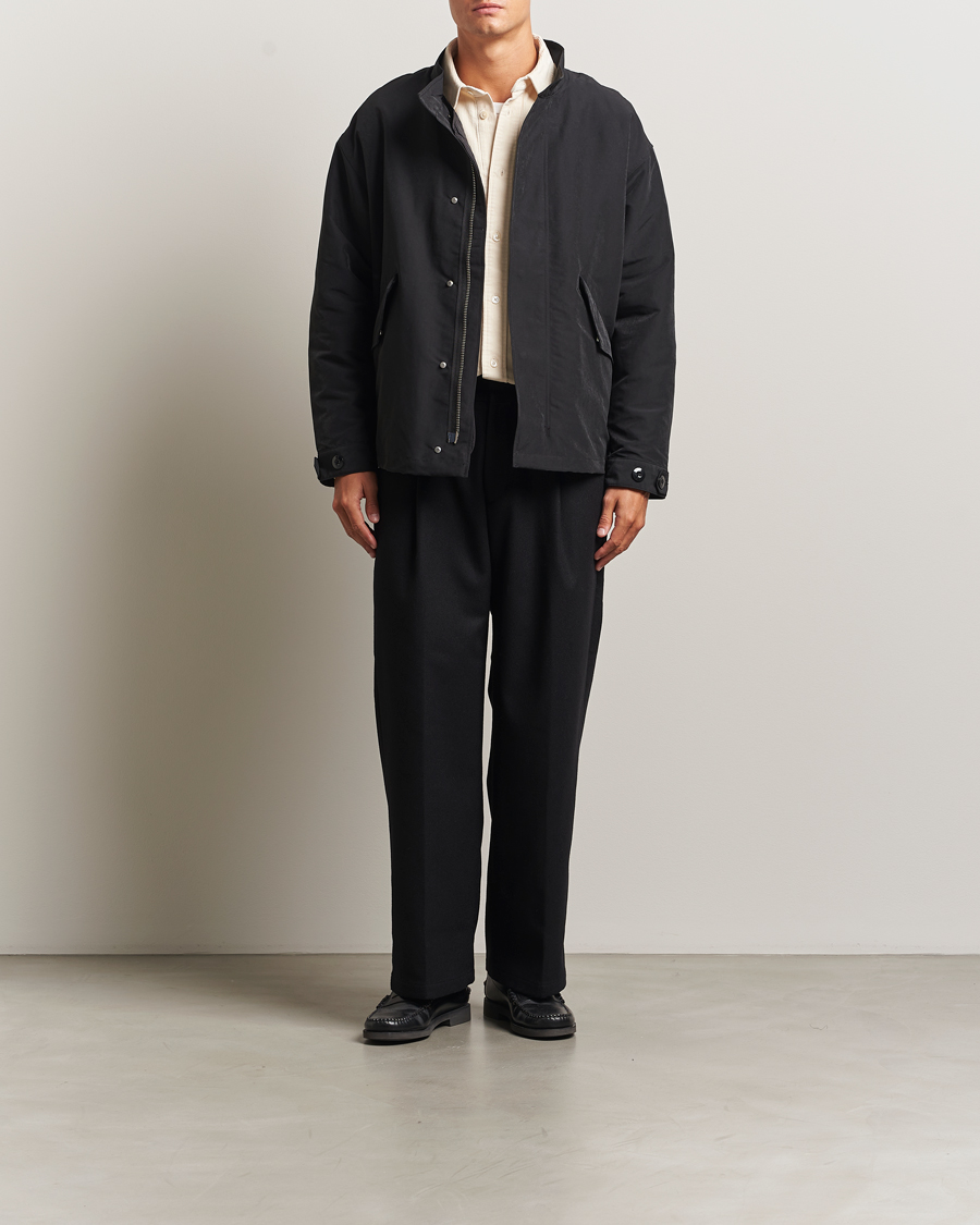Men | Trousers | NN07 | Kay Wool Pleated Trousers Black
