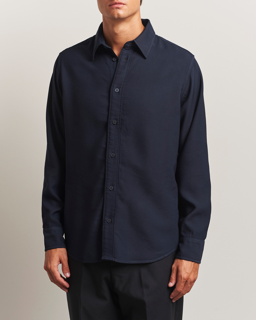 Men | Shirts | NN07 | Colby Shirt Navy Blue