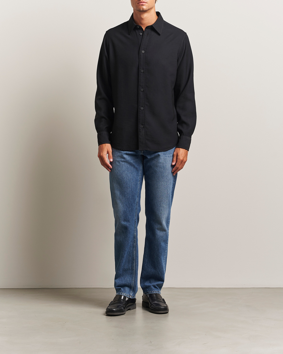 Men | Shirts | NN07 | Colby Shirt Black